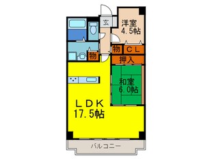 ウィステリア千里の物件間取画像